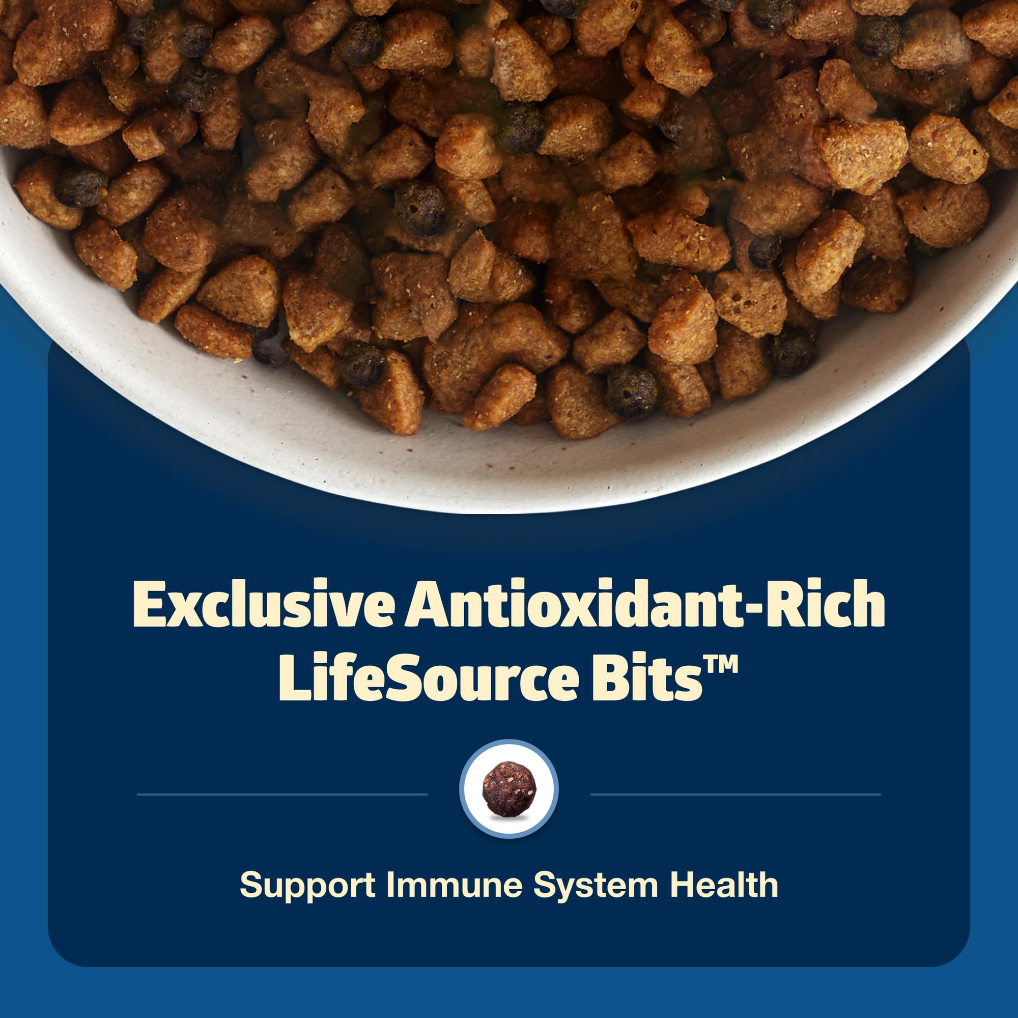 Blue Buffalo Freedom natural fruits and vegetables for immune-supporting nutrition