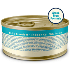 Blue Buffalo Freedom grain-free ingredients packaging detail