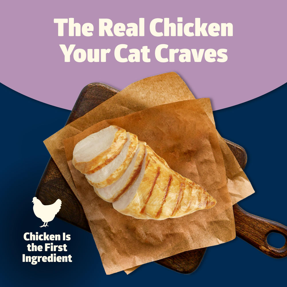 Blue Buffalo Freedom image reinforces absence of chicken by-product meals