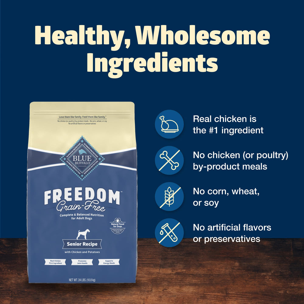 Blue Buffalo Freedom made in the USA with natural ingredients