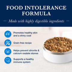 Blue Buffalo grain-free formula with no chicken by-product meals