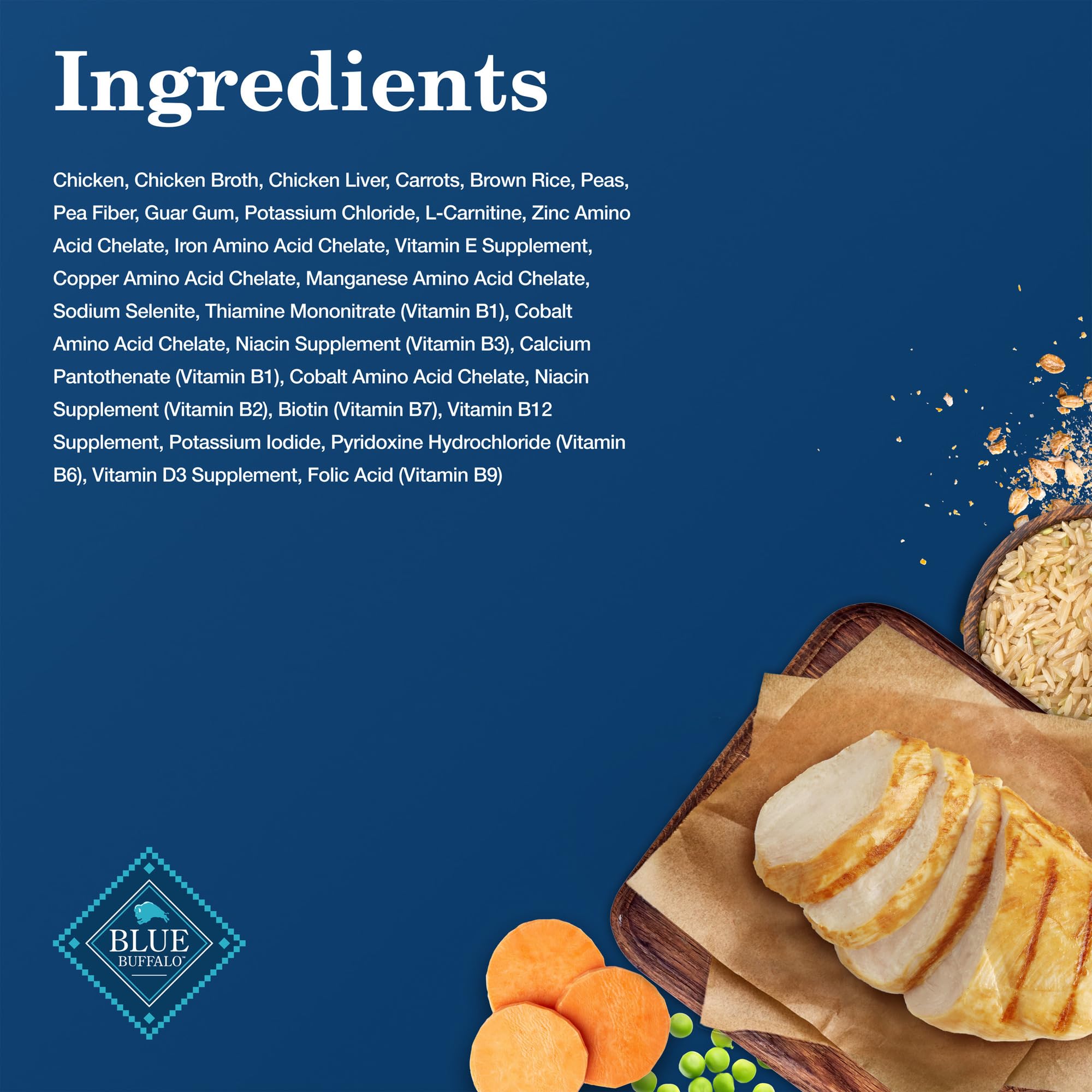Blue Buffalo Homestyle blueberries and cranberries add natural antioxidants