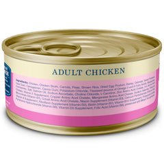 Blue Buffalo Homestyle ingredients show chicken, peas, and carrots.