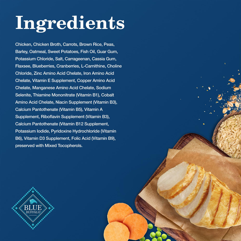 Blue Buffalo Homestyle Large Breed soft-texture food suits picky eaters during mealtime.