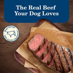 Blue Buffalo Homestyle Recipe Senior wet food with glucosamine and chondroitin for joints.