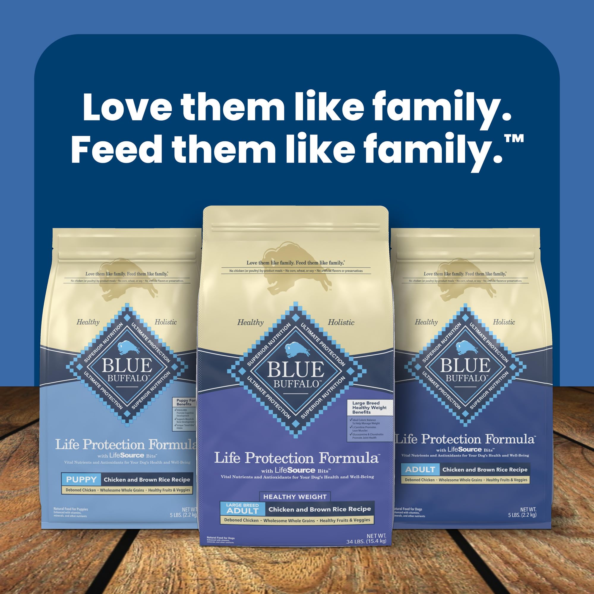 Blue Buffalo immune-support features Life Source Bits close-up