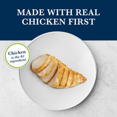 Blue Buffalo K+M natural ingredients image shows absence of by-product meals