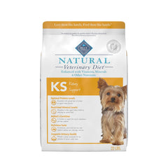 Blue Buffalo KS Kidney Support bag front shows kidney-friendly formula for dogs