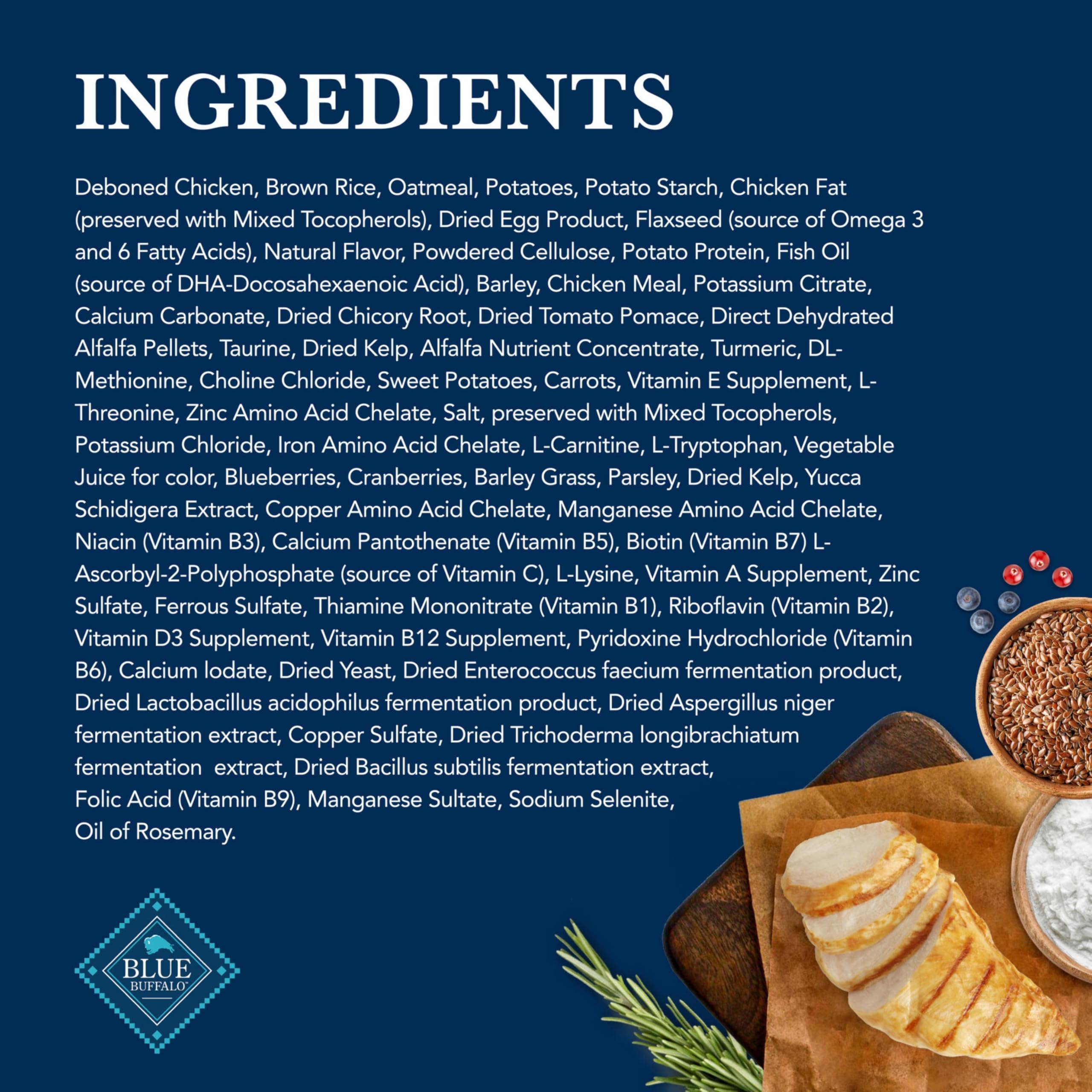 Blue Buffalo KS Kidney Support kidney-care ingredients close-up