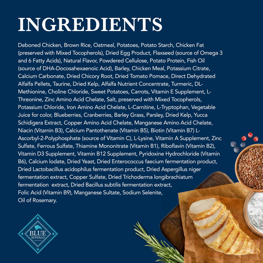Blue Buffalo KS Kidney Support kidney-care ingredients close-up