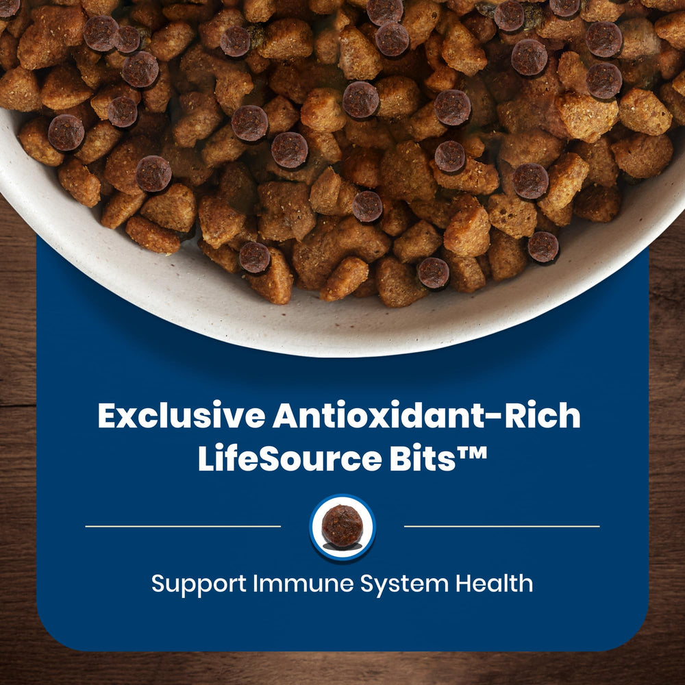 Blue Buffalo Life Protection Balanced Nutrition: essential proteins and carbs for energy.