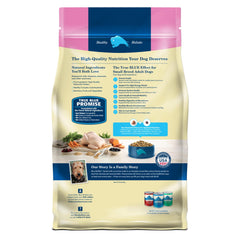 Blue Buffalo Life Protection Small Breed natural ingredients for wholesome daily nutrition.