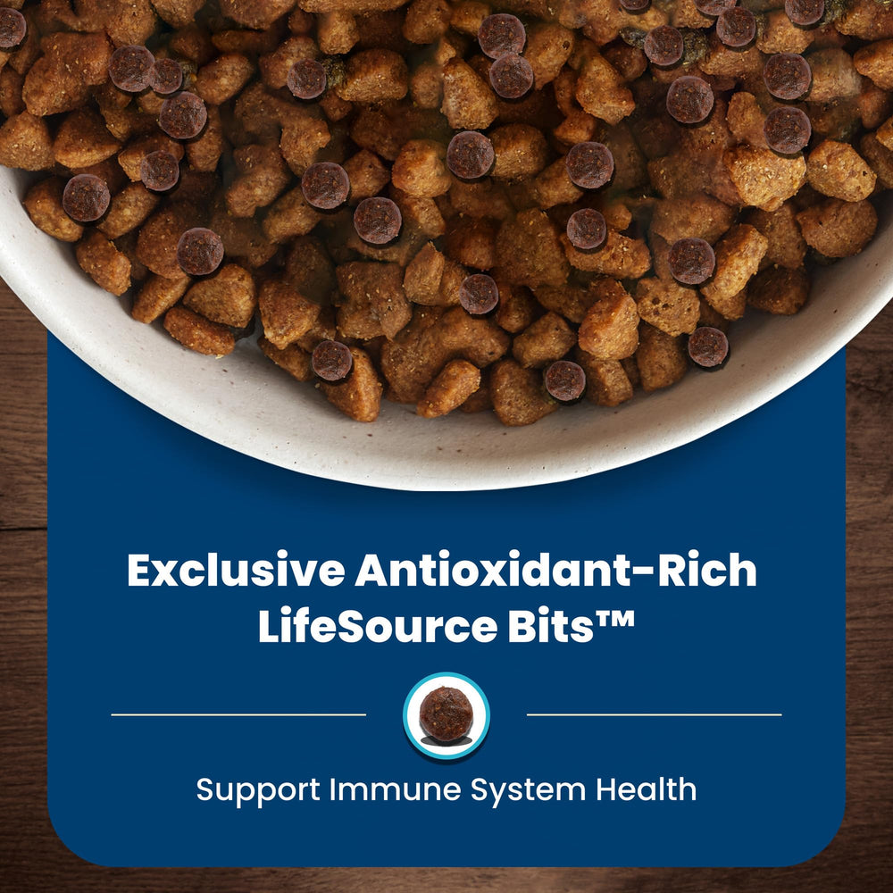 Blue Buffalo Life Protection packaging close-up emphasizing benefits