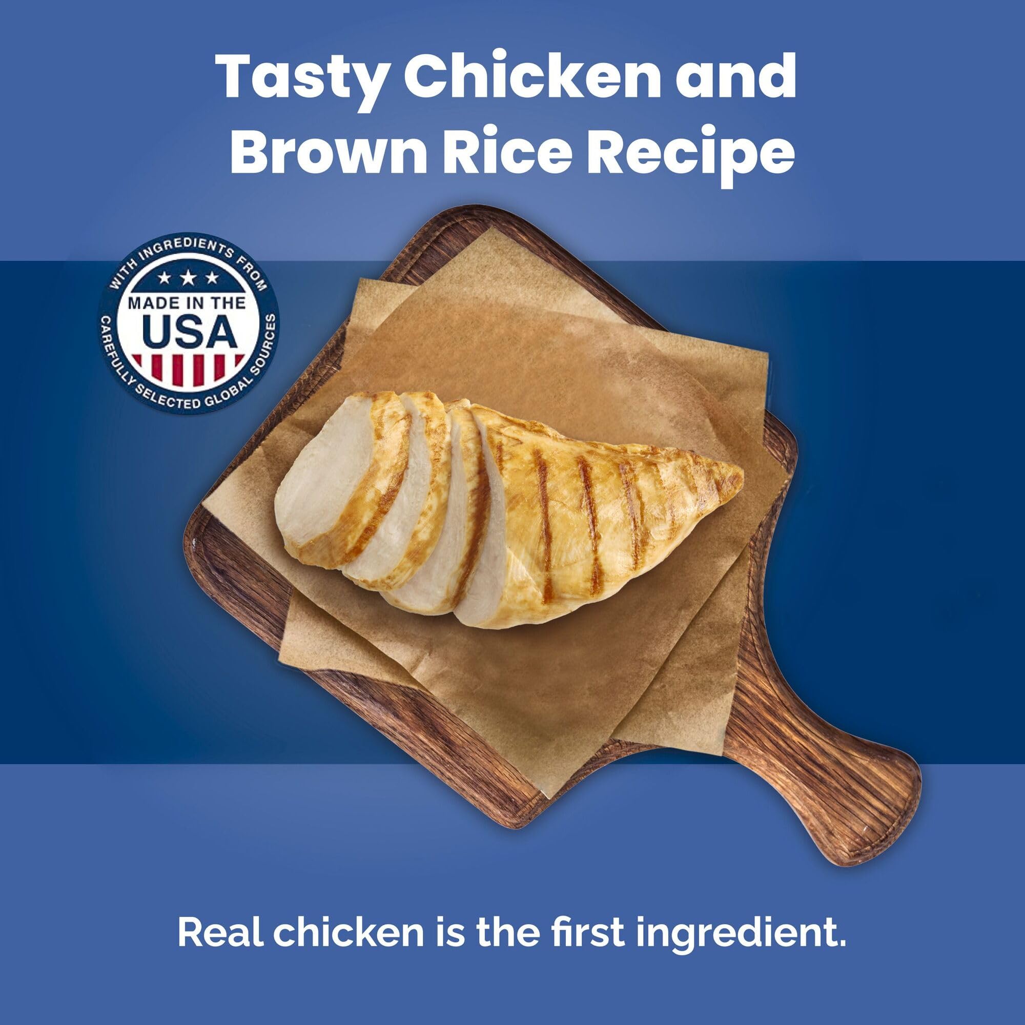Blue Buffalo Life Protection Weight shows chicken as the primary protein source.