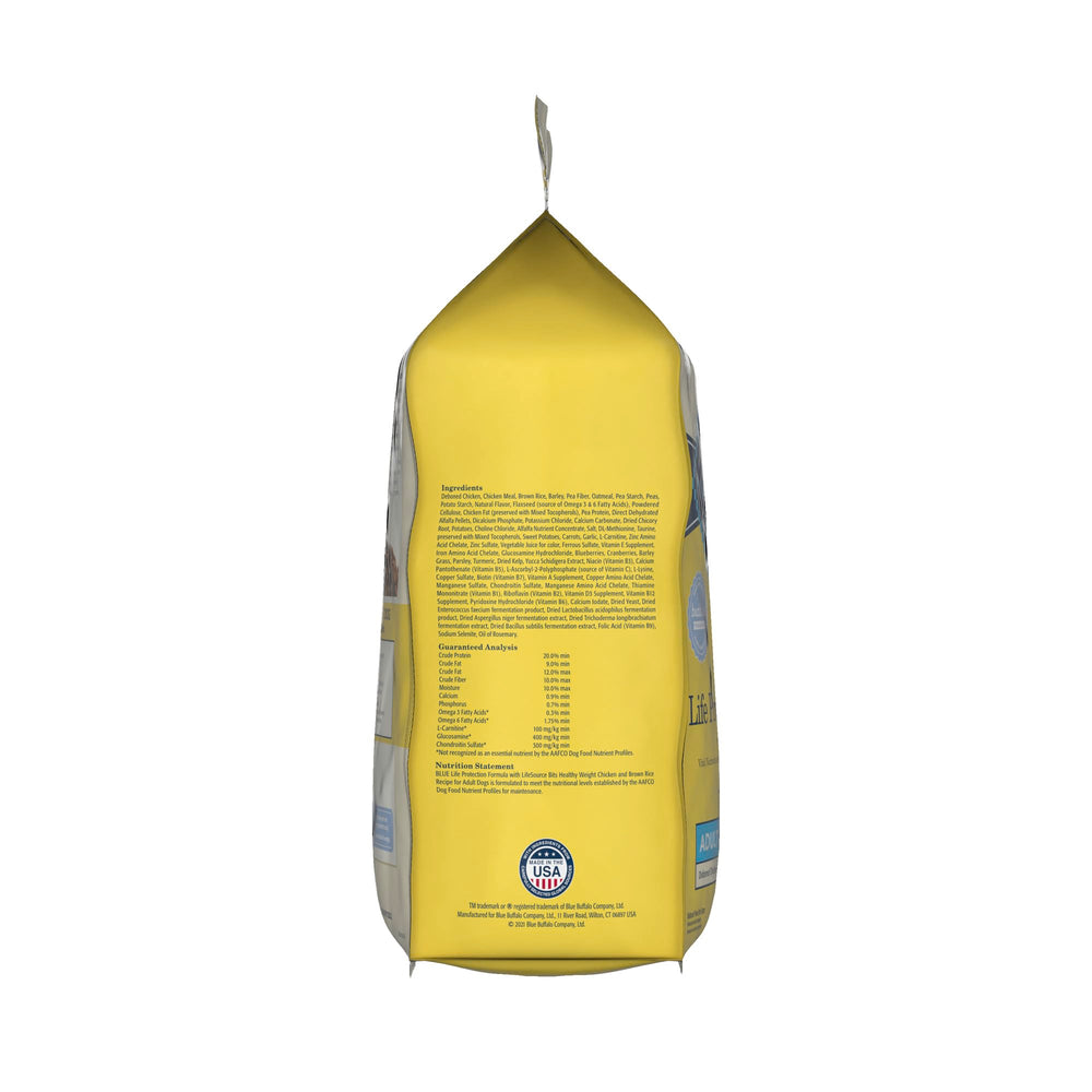 Blue Buffalo no-by-products image communicates natural ingredients with no corn, wheat, or soy