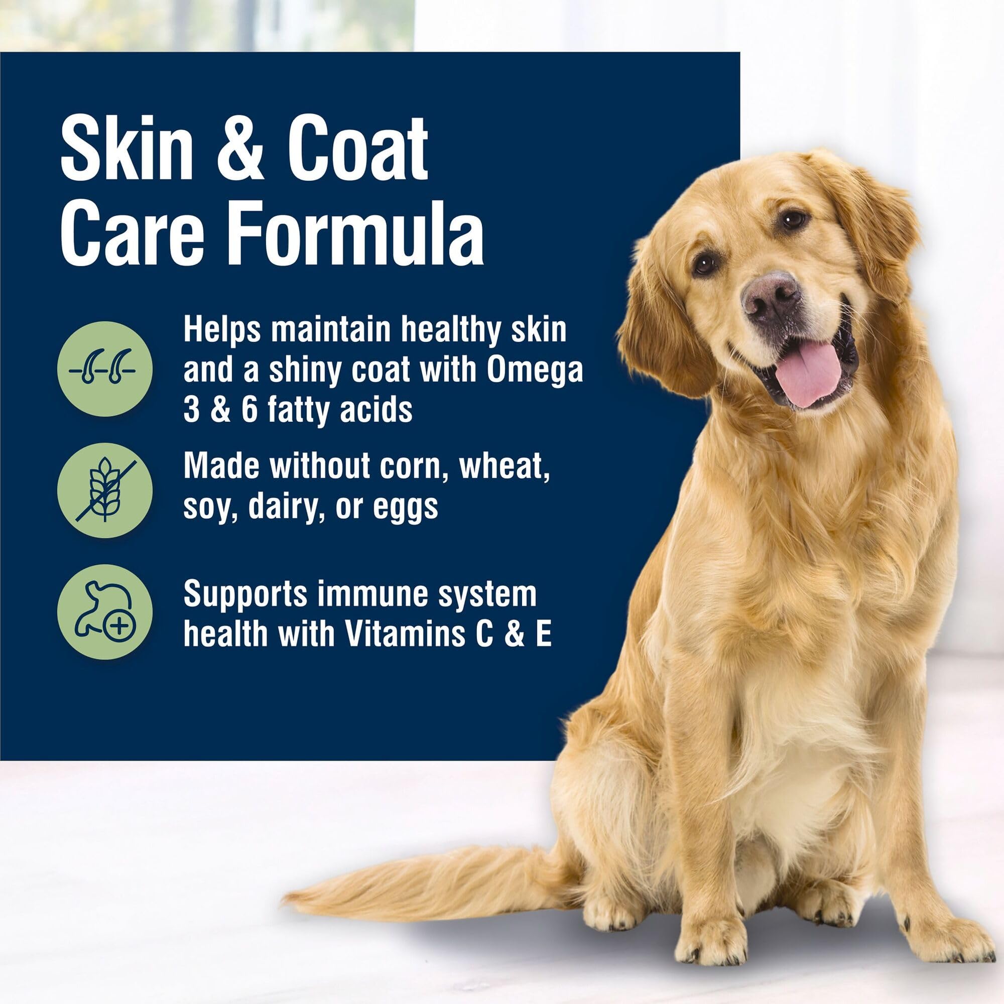 Blue Buffalo True Solutions nutritionist-formulated recipe signals veterinarian-backed nutrition.