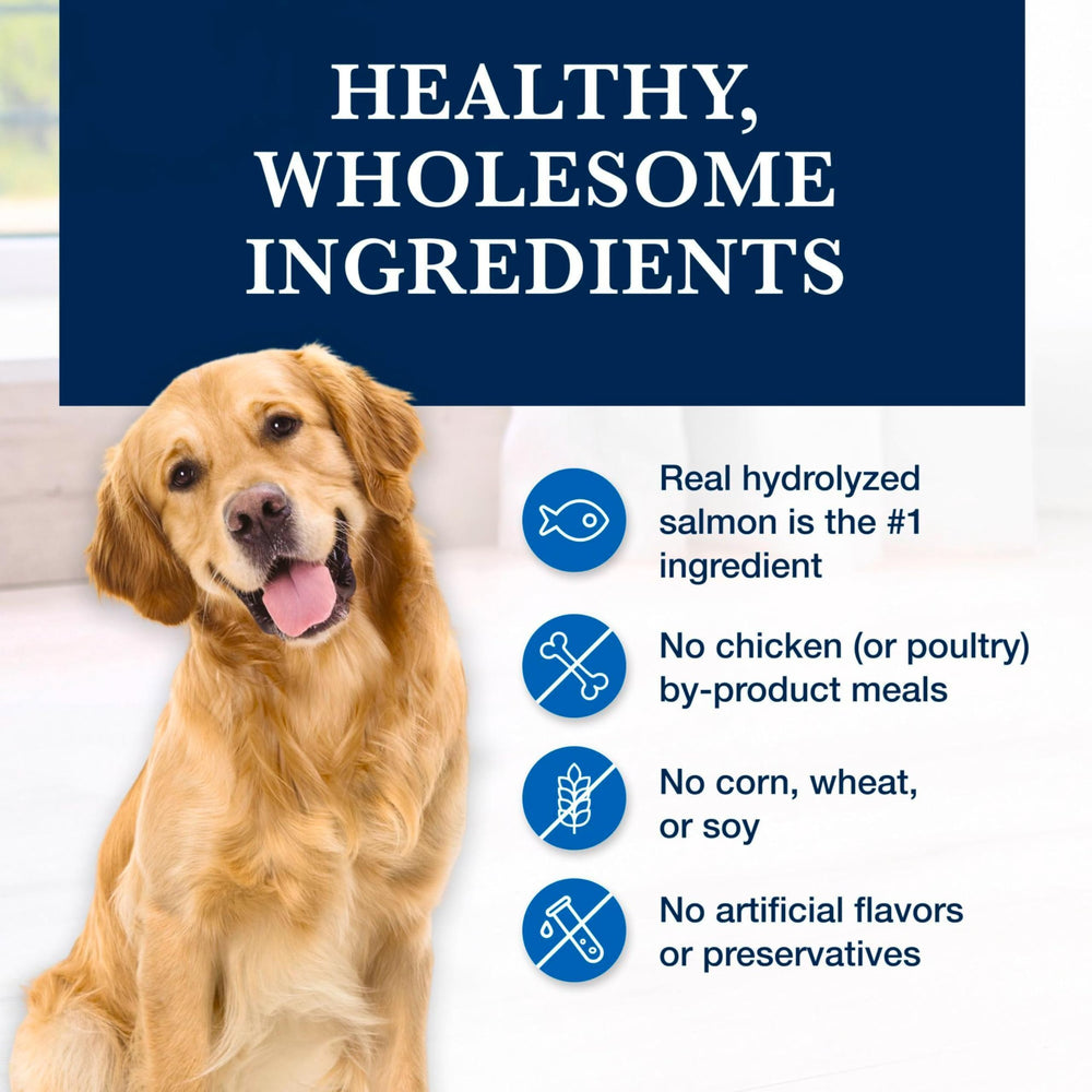 Blue Buffalo NVD packaging highlights ingredients and benefits for pet parents