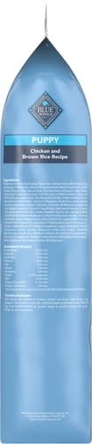 Blue Buffalo puppy formula shows wholesome ingredients and balanced nutrition