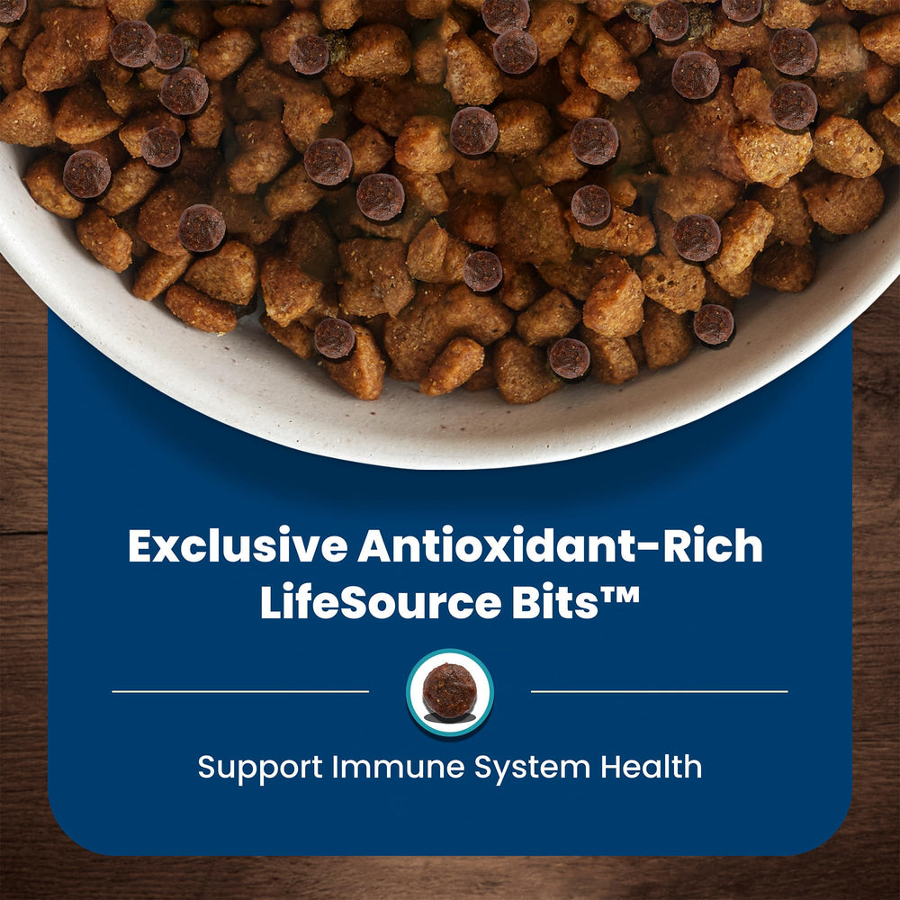 Blue Buffalo adult dog food serving suggestions and portion guidance.