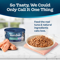 Blue Buffalo Tastefuls cat bowl with high moisture hydration