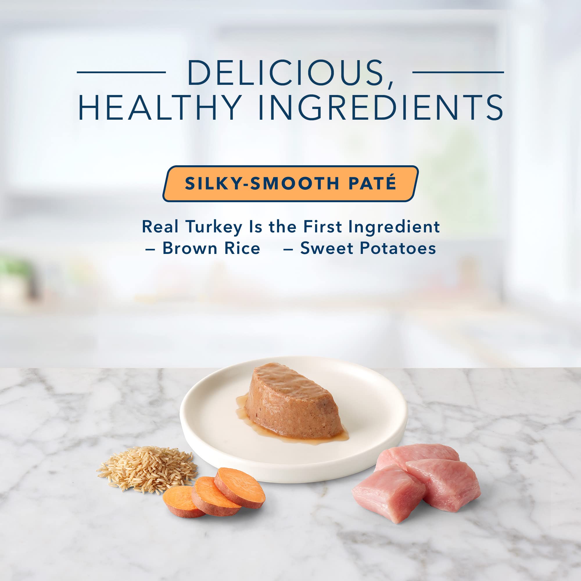 Blue Buffalo Tastefuls high-moisture formula aids hydration during meals.