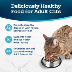 Blue Buffalo Tastefuls life source bits image emphasizes antioxidant blend.