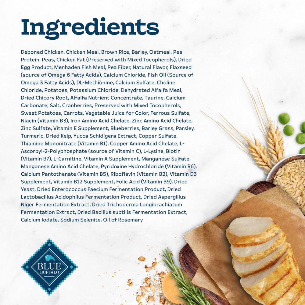 Blue Buffalo Tastefuls LifeSource Bits support immune health.