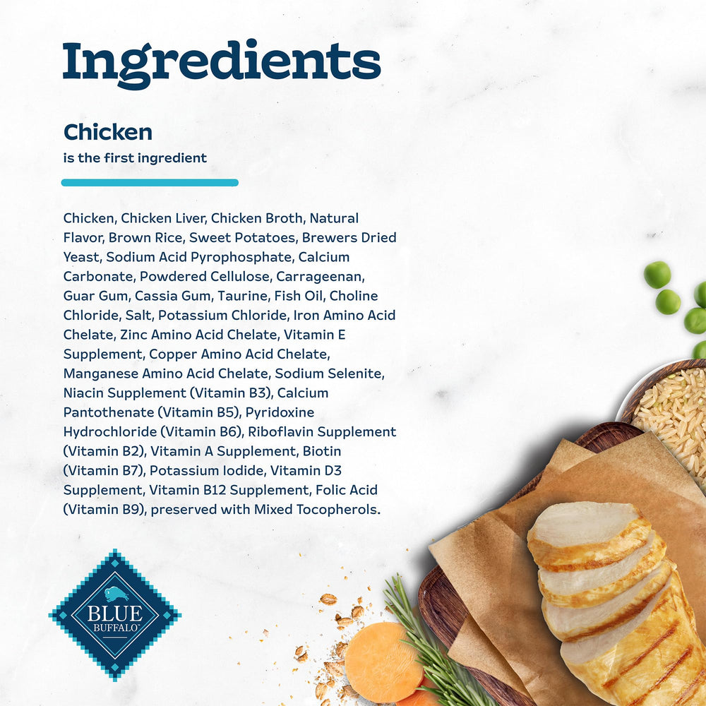 Blue Buffalo Tastefuls no artificial flavors or preservatives keep meals simple
