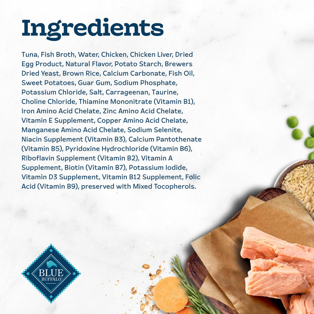Blue Buffalo Tastefuls no chicken by-product meals highlights alternative protein