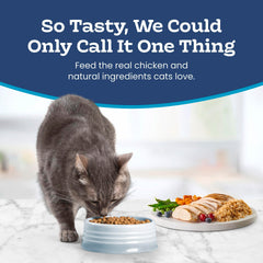 Blue Buffalo Tastefuls no corn, wheat, or soy for wholesome ingredients