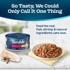 Blue Buffalo Tastefuls no poultry by product meals with natural ingredients