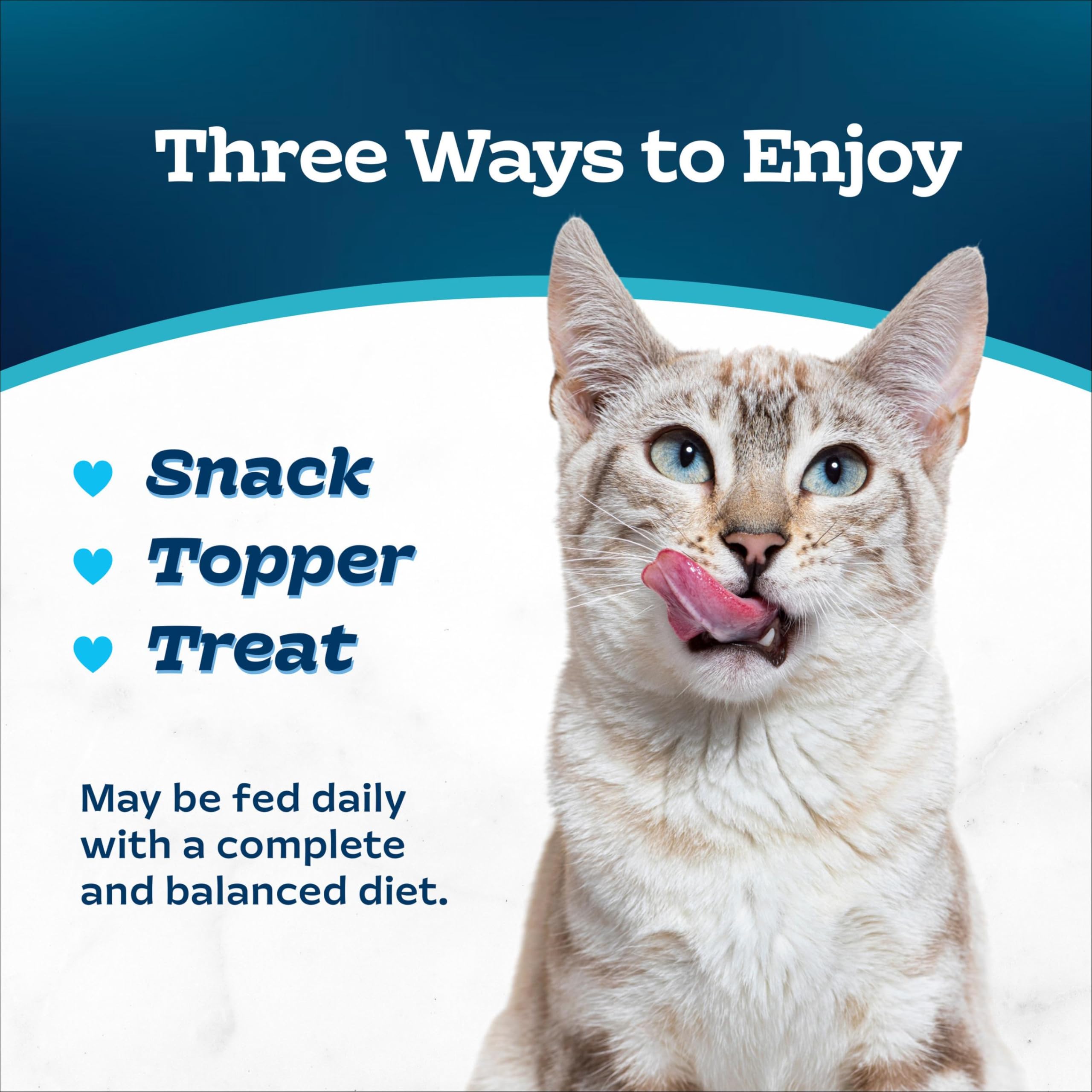 Puree served over kibble for extra flavor.