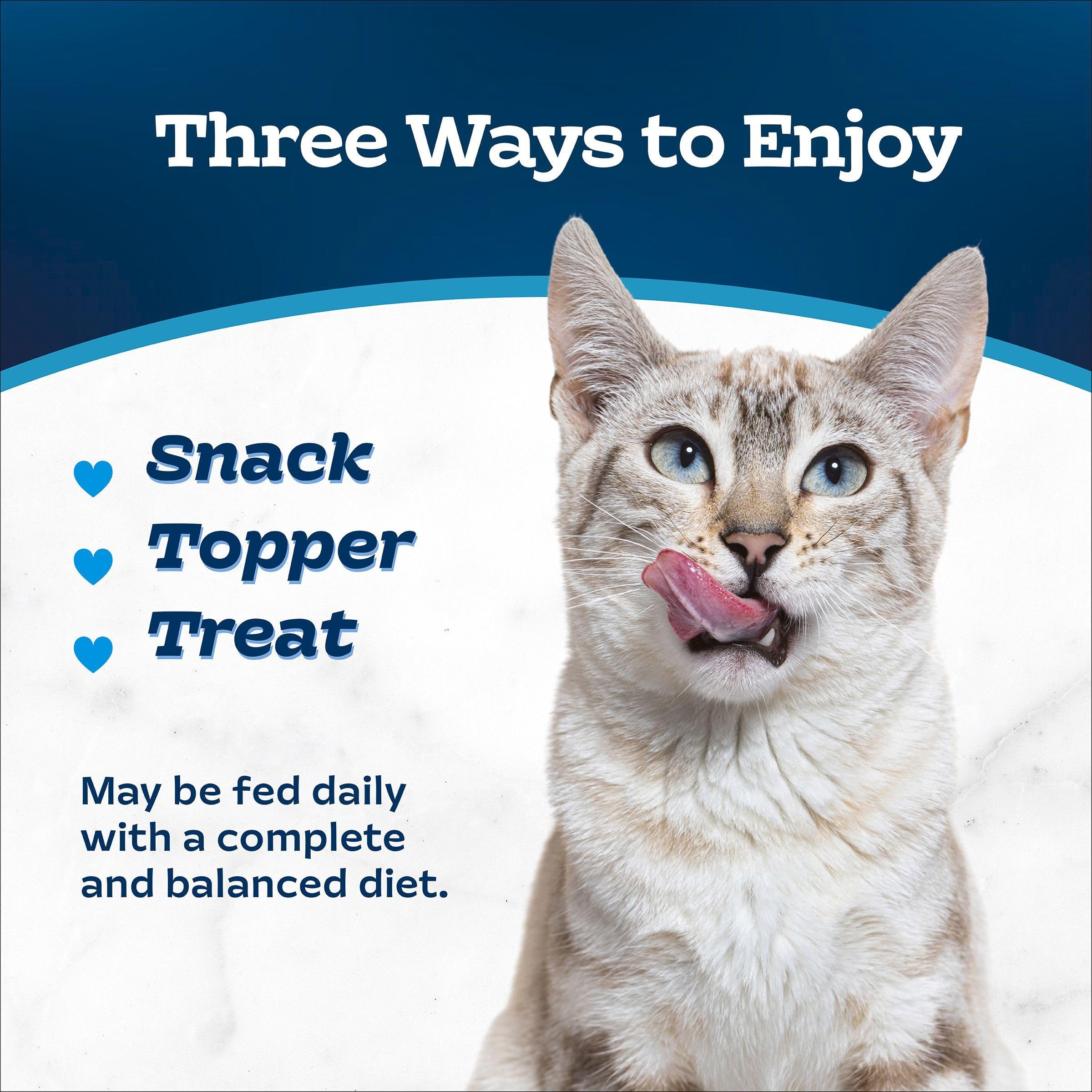 Blue Buffalo Tastefuls Serves as a versatile topper for dry or wet meals