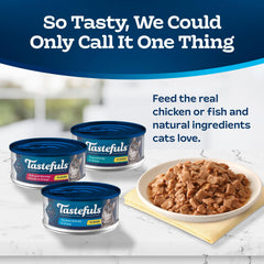Blue Buffalo Tastefuls fish and shrimp in gravy deliver variety and added hydration