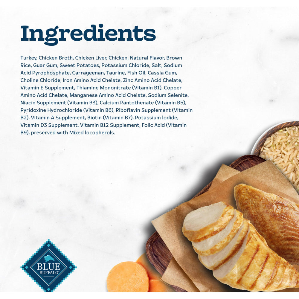 Blue Buffalo Tastefuls pate natural ingredients with vitamins and minerals.