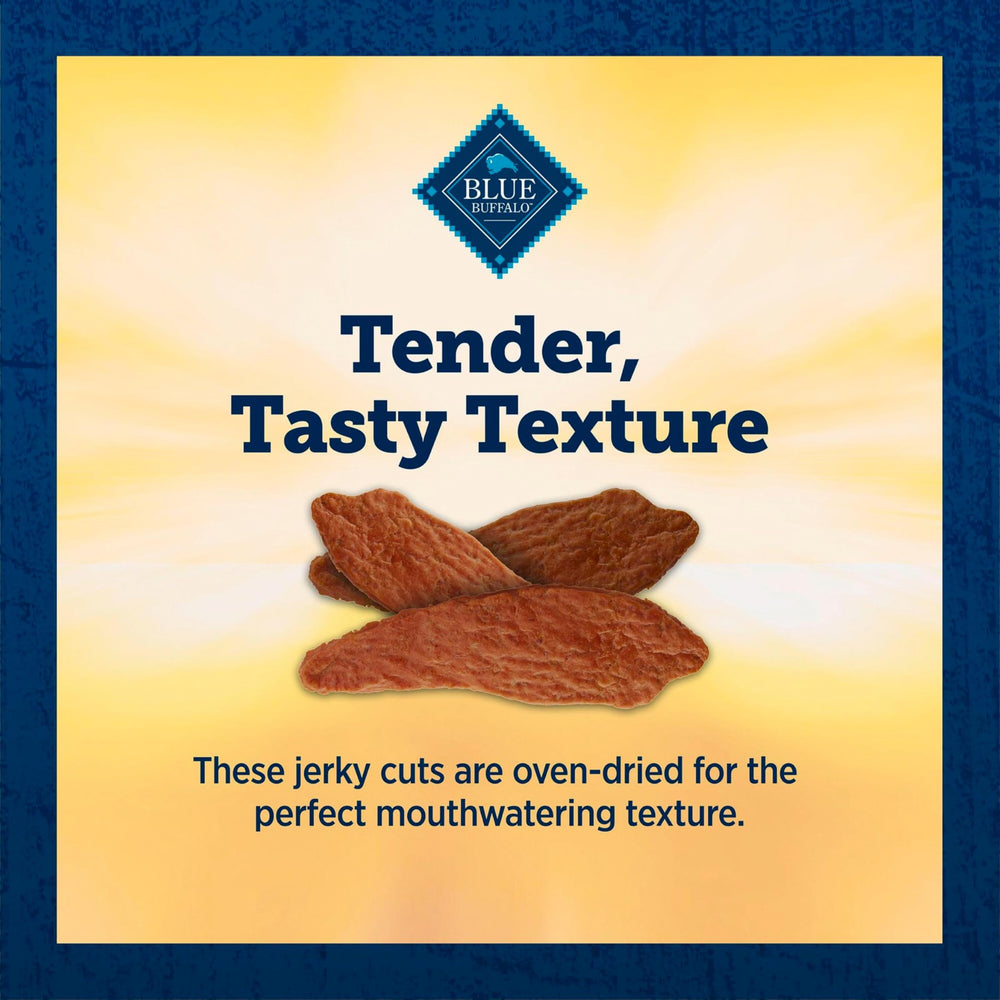 Tender beef chunks from Blue Buffalo True Chews Jerky Cuts Beef
