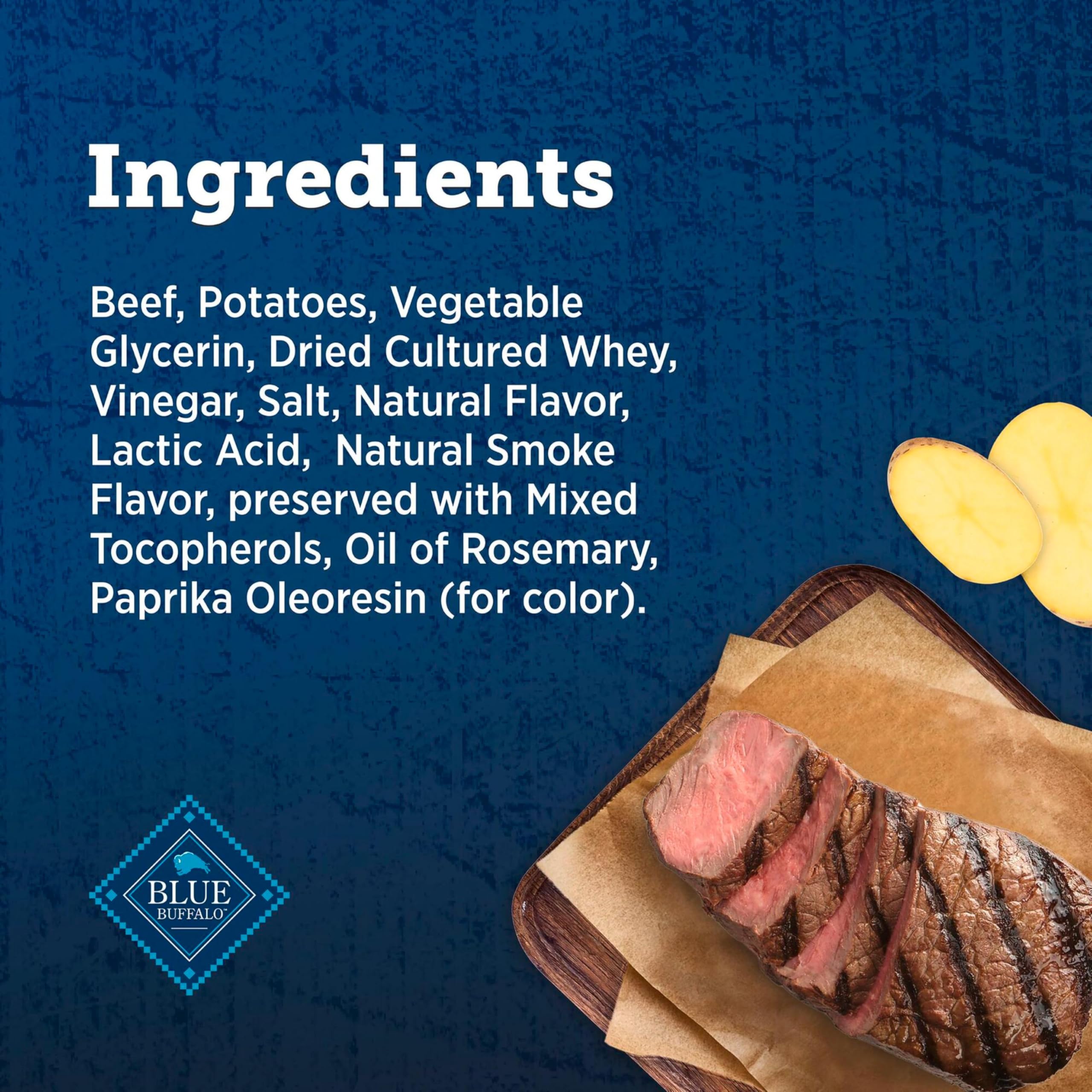 No corn, wheat, or soy supports dogs with sensitivities.