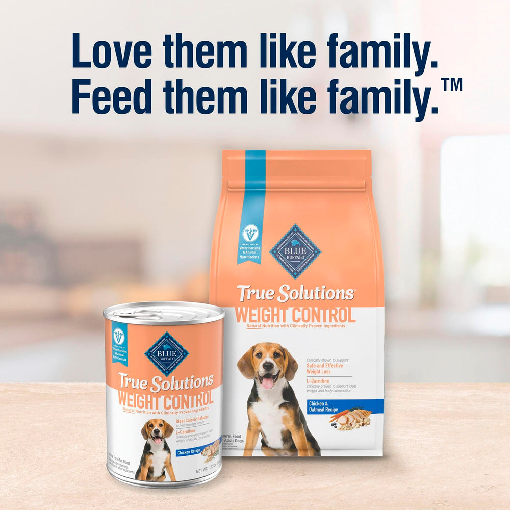 Blue Buffalo True Solutions kibble aroma and texture invite tasting during mealtime