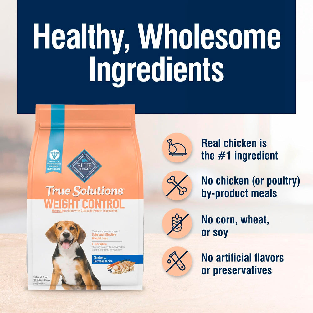 Blue Buffalo True Solutions veterinarian and nutritionist formulated blend supports natural nutrition