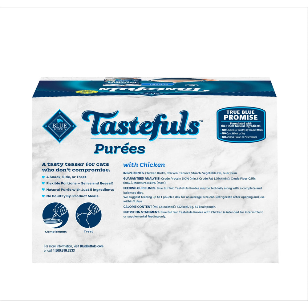 Blue Buffalo Twist Cap Pouch showcases resealability for leftovers.