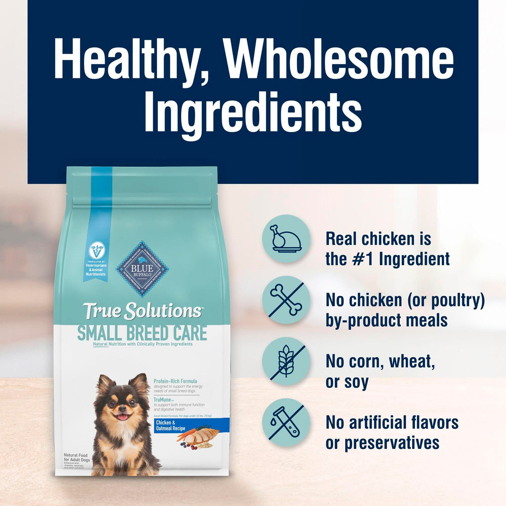 Blue Buffalo USA-made chicken ingredient note highlights quality protein