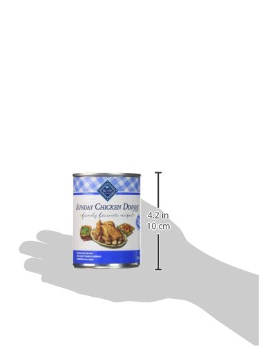 Blue Buffalo wet-dog-food-chicken-first with gravy adds rich flavor during meals.