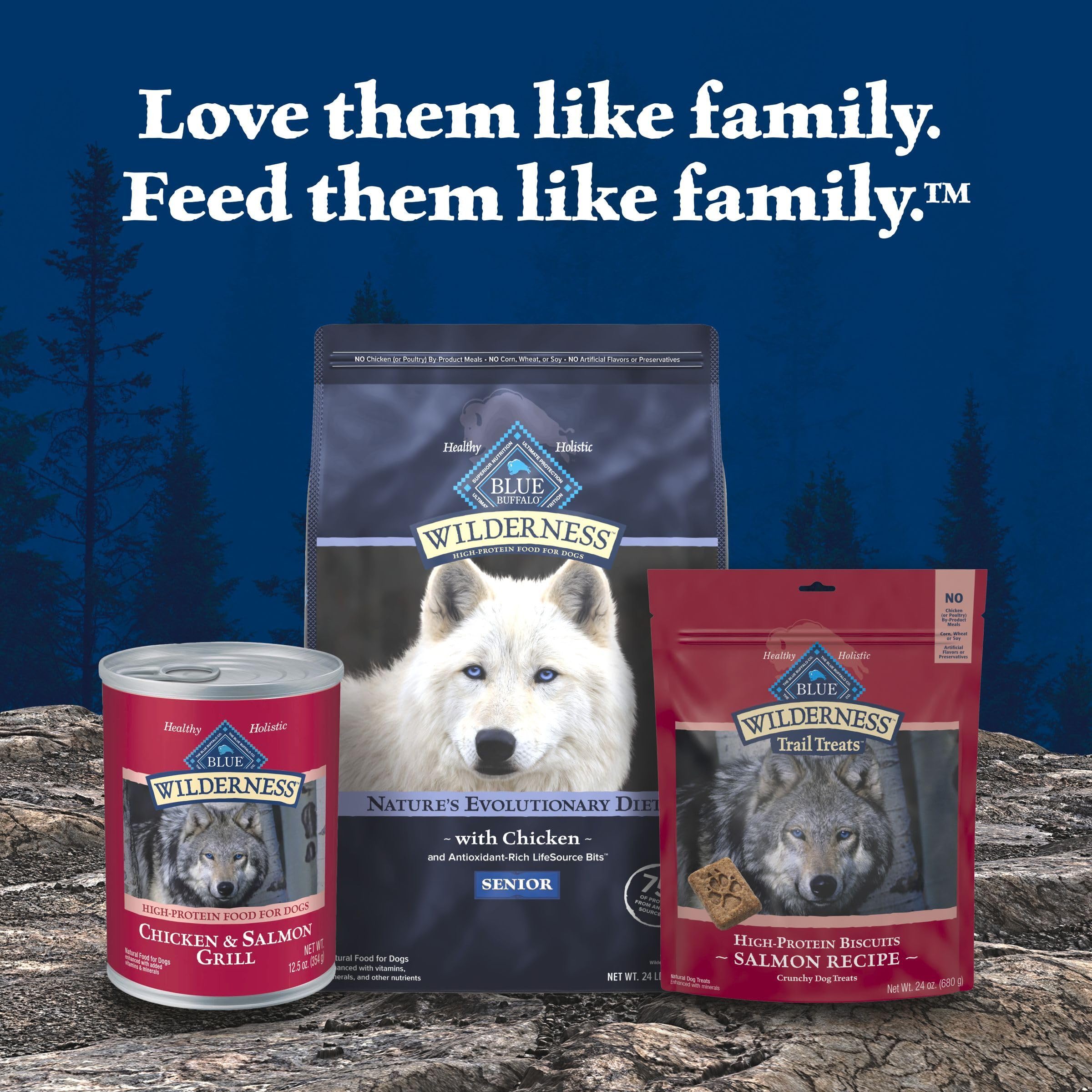 Mix Denali Dinner with kibble for meal balance.
