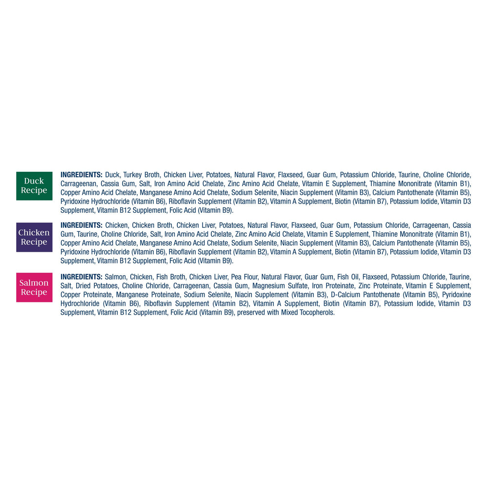 Blue Buffalo Wilderness duck pâté can; natural ingredients without artificial flavors.