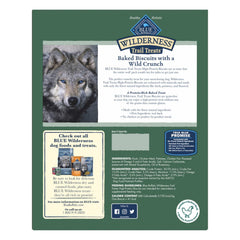 Blue Buffalo Wilderness duck biscuits offer crunchy texture ideal for training treats