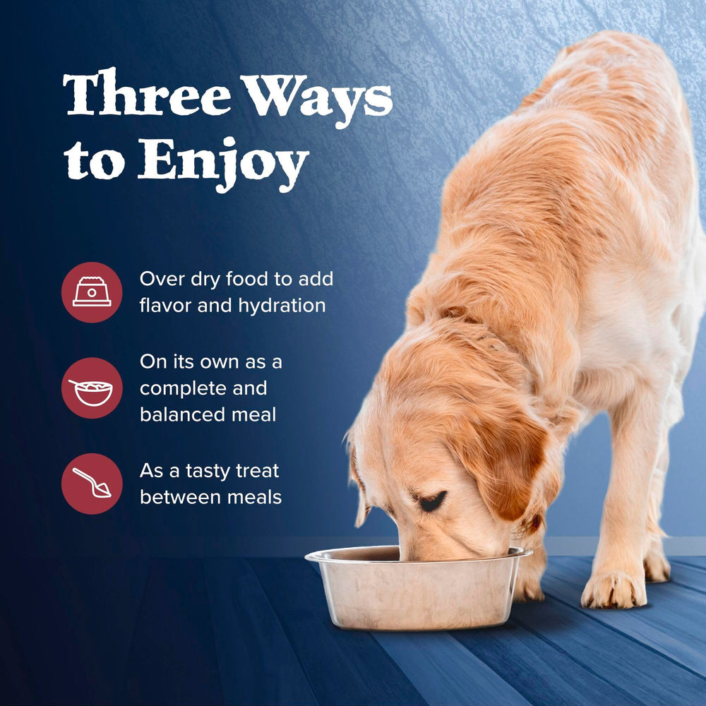 Blue Buffalo Wilderness enhanced packaging emphasizes ingredients and benefits.