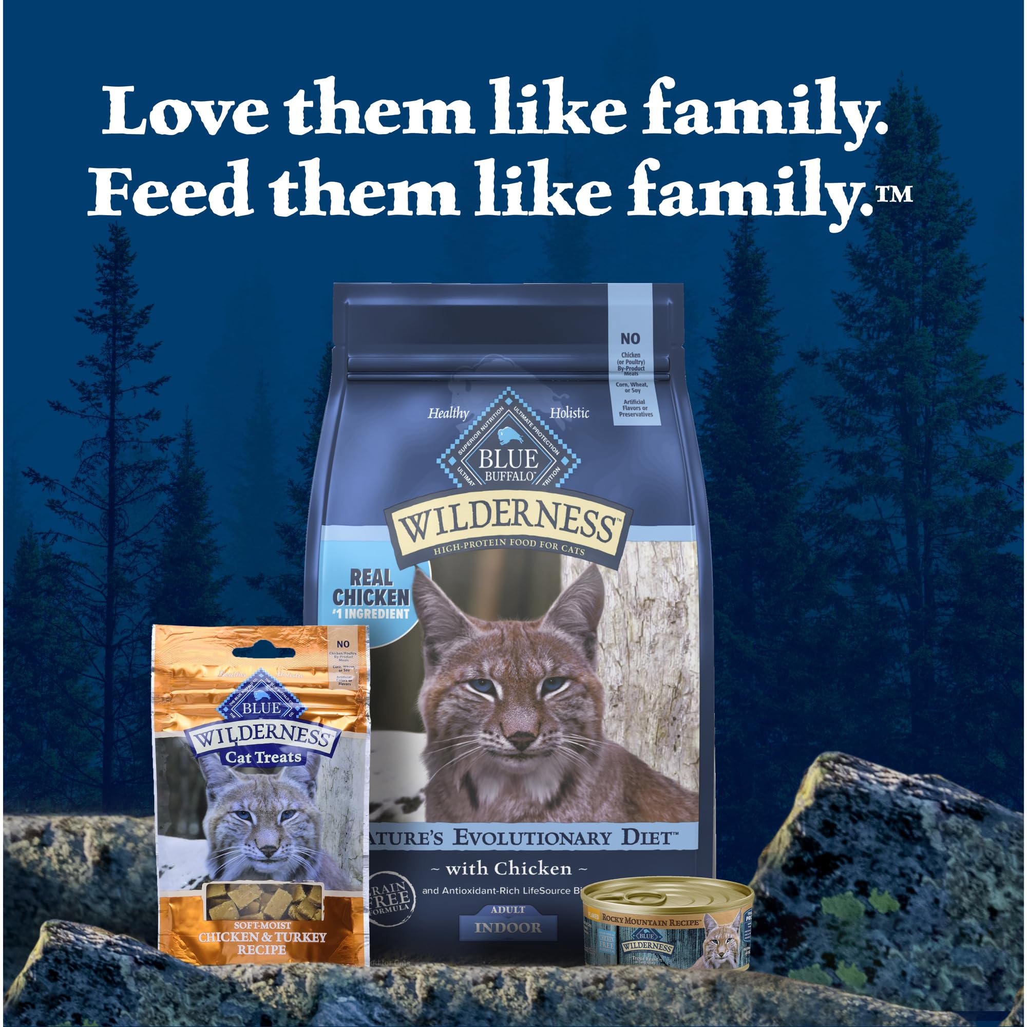 Enhanced packaging look of Blue Buffalo Wilderness Rocky Mountain Trout