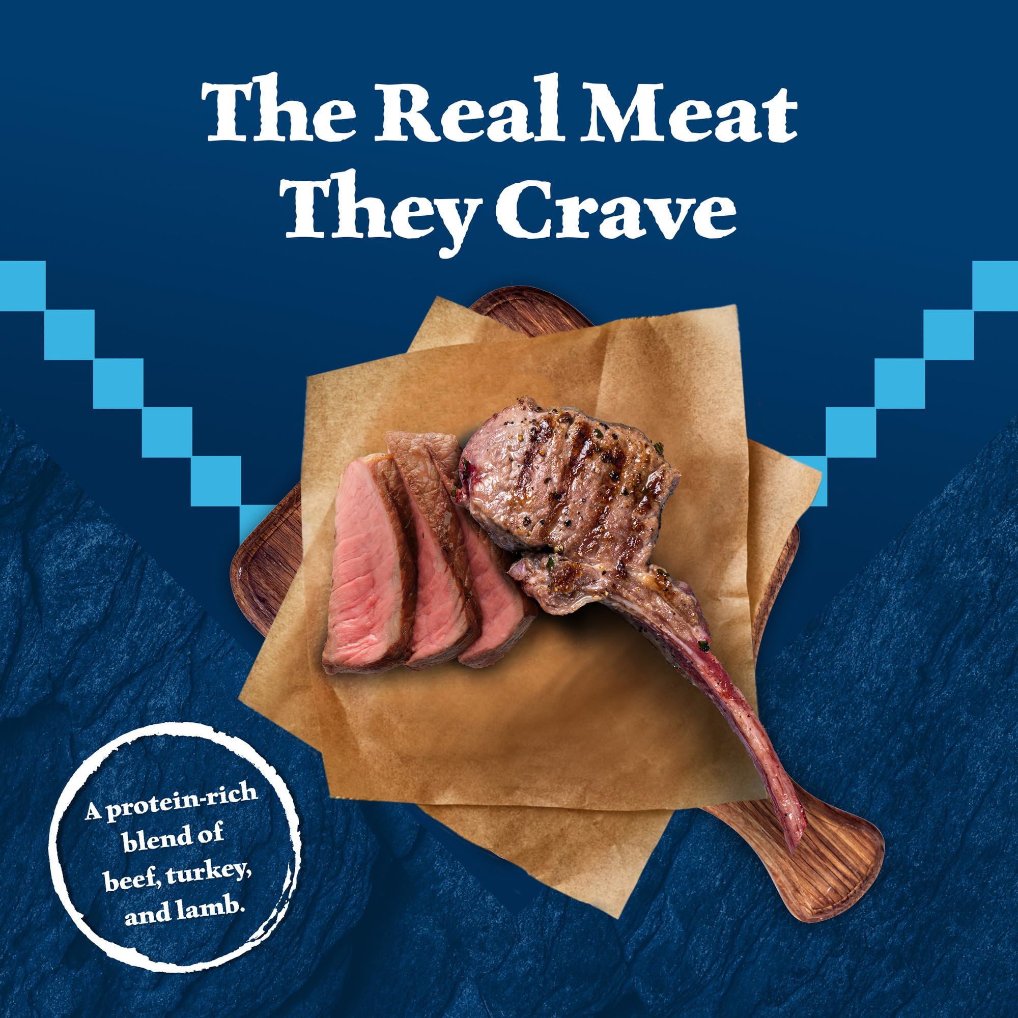 Blue Buffalo Wilderness grain-free label signals grain-free recipe for canine digestive comfort.