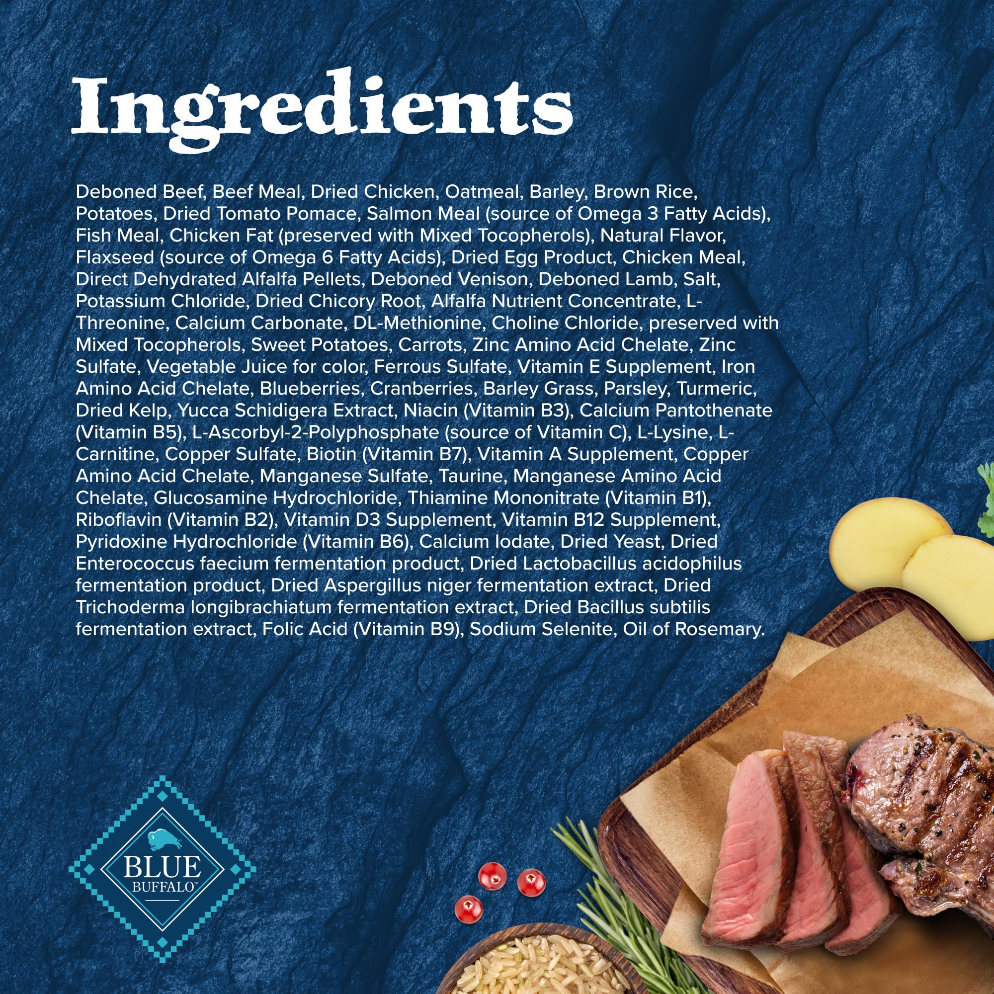 Blue Buffalo Wilderness LifeSource Bits visual highlights antioxidant support and immune system benefits