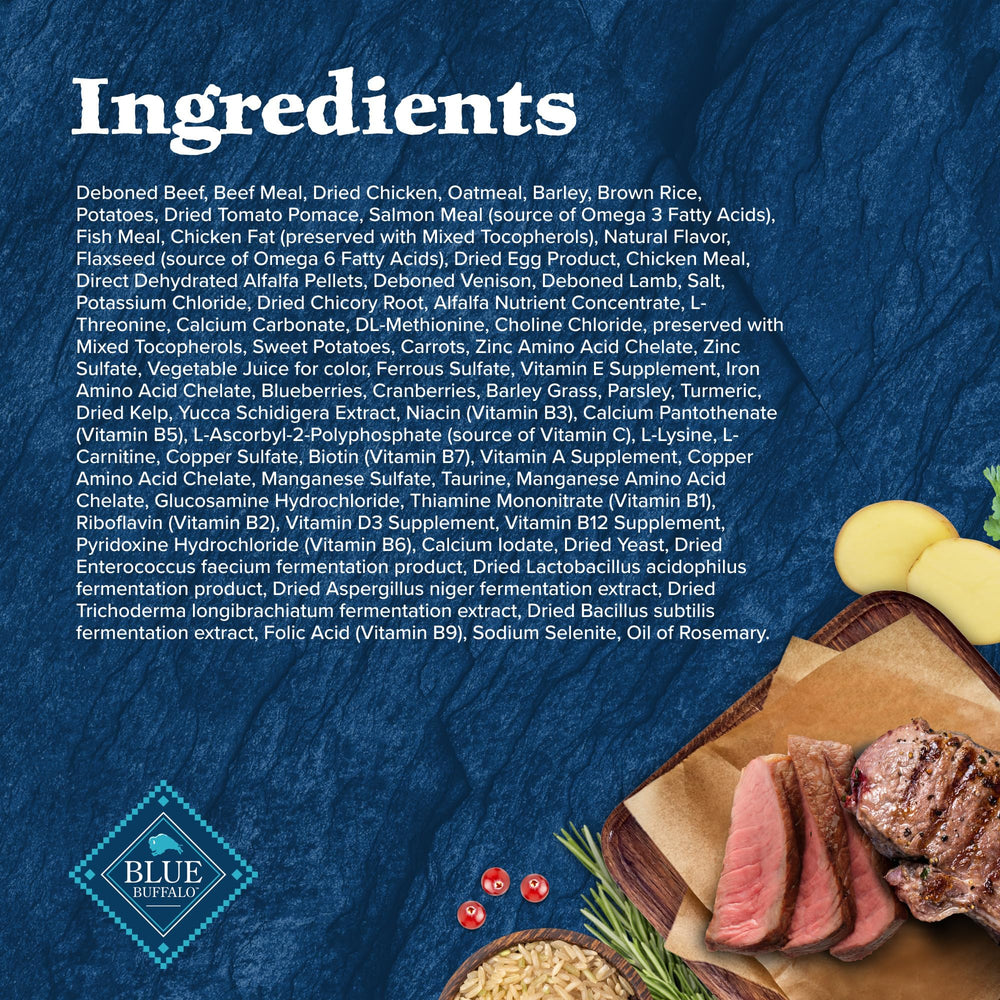 Blue Buffalo Wilderness LifeSource Bits visual highlights antioxidant support and immune system benefits
